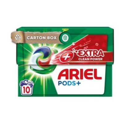 КАПСУЛИ ЗА ПРАНЕ “АРИЕЛ EXTRA ARIEL PODS”10ПР. Х 4БР/КАШ